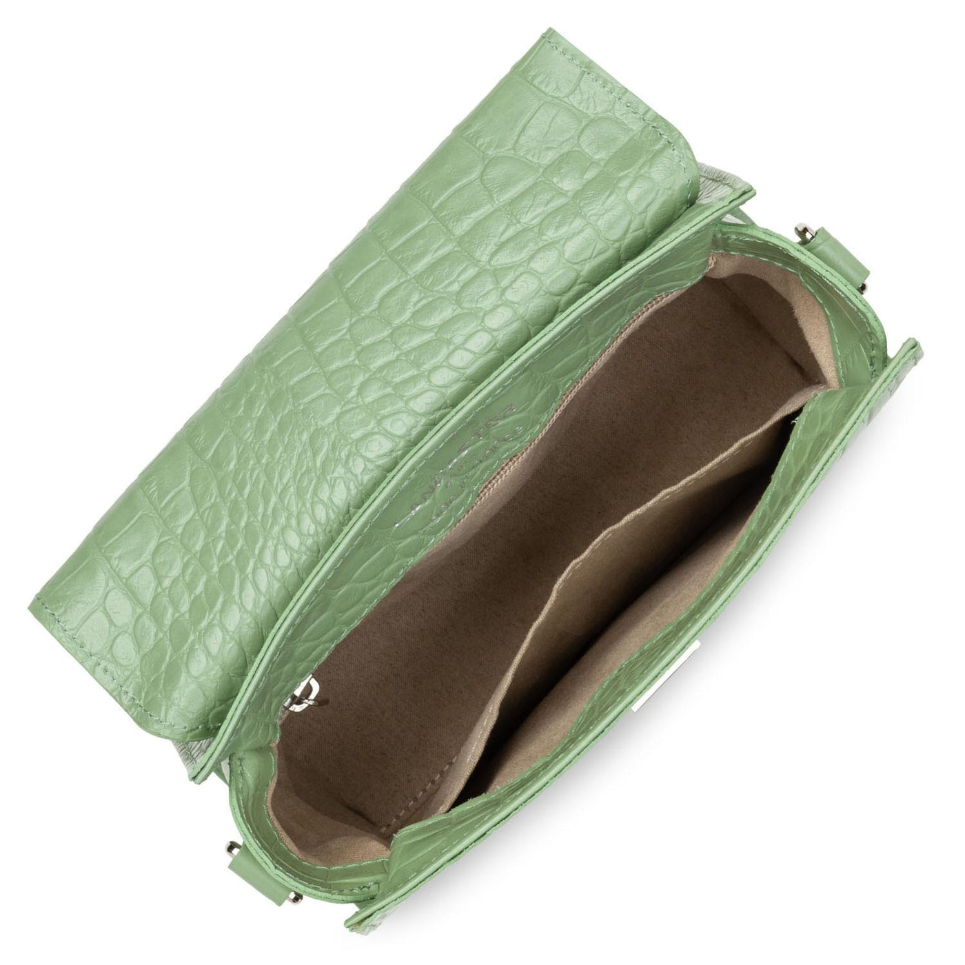 petit sac à main - exotic lézard & croco fr #couleur_jade