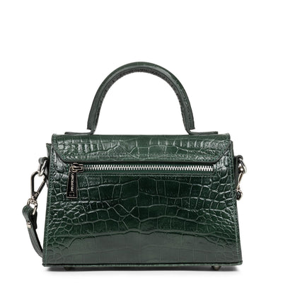 petit sac à main - exotic lézard & croco fr #couleur_vert-fort