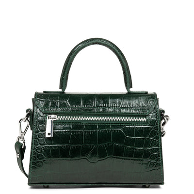 petit sac à main - exotic lézard & croco fr #couleur_vert-pin