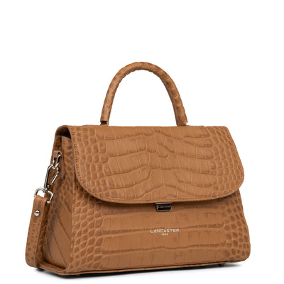 sac à main - exotic lézard & croco fr #couleur_camel