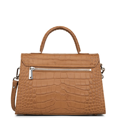 sac à main - exotic lézard & croco fr #couleur_camel