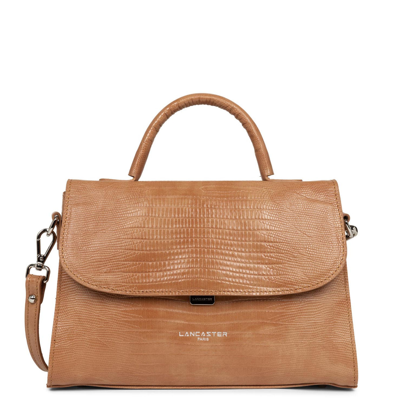 sac à main - exotic lézard & croco fr #couleur_camel-lzard