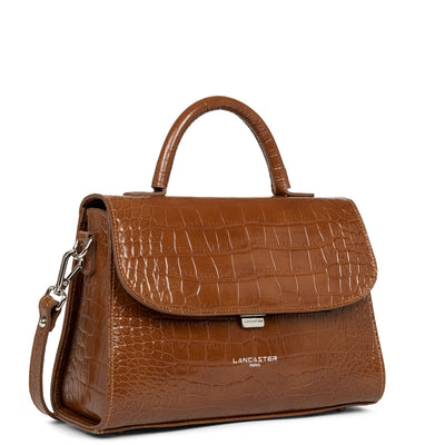 sac à main - exotic lézard & croco fr #couleur_caramel