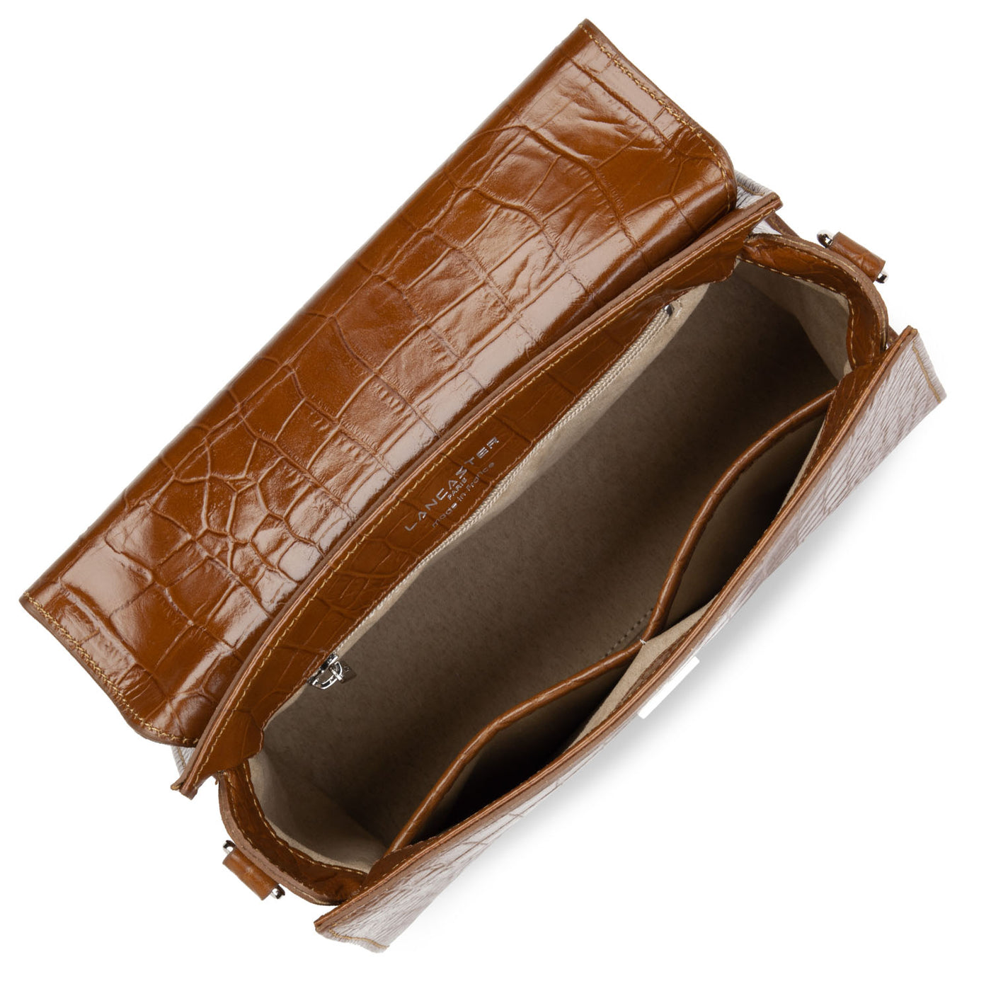 sac à main - exotic lézard & croco fr #couleur_caramel