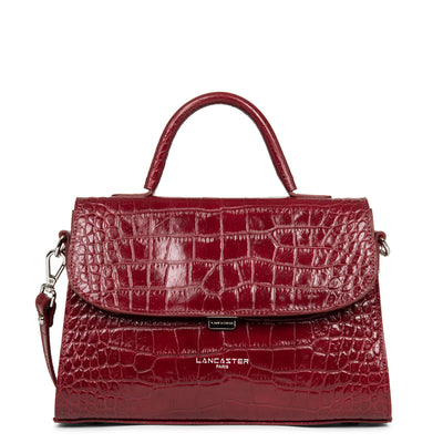 sac à main - exotic lézard & croco fr #couleur_carmin