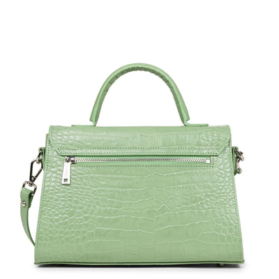 sac à main - exotic lézard & croco fr #couleur_jade