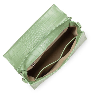 sac à main - exotic lézard & croco fr #couleur_jade