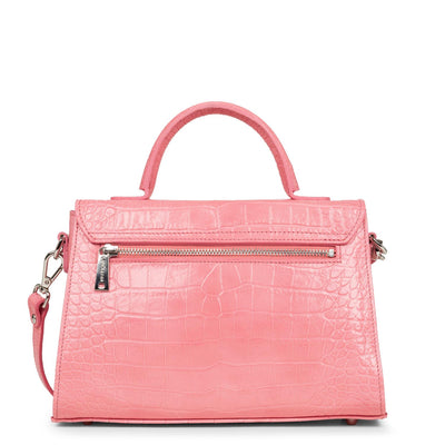 sac à main - exotic lézard & croco fr #couleur_rose