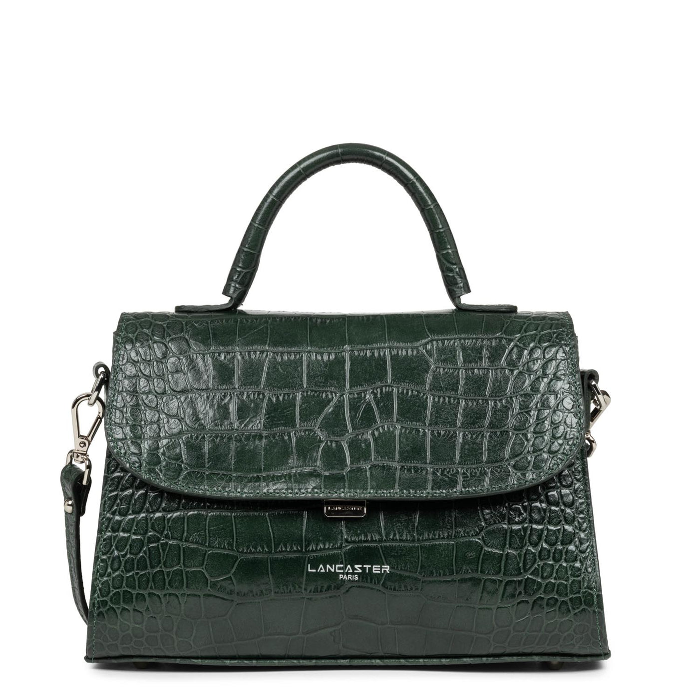 sac à main - exotic lézard & croco fr #couleur_vert-fort