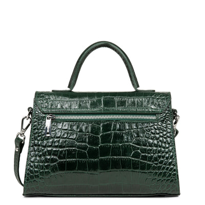 sac à main - exotic lézard & croco fr #couleur_vert-pin