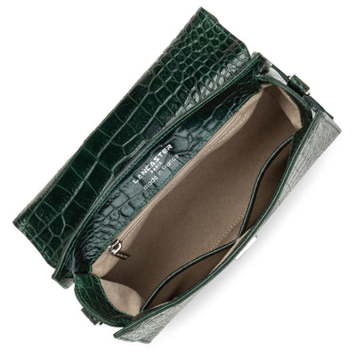 sac à main - exotic lézard & croco fr #couleur_vert-pin