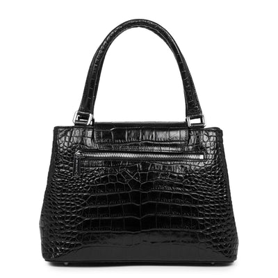 sac à main - exotic lézard & croco fr #couleur_noir