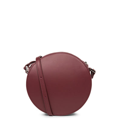 sac rond - smooth lune #couleur_betterave
