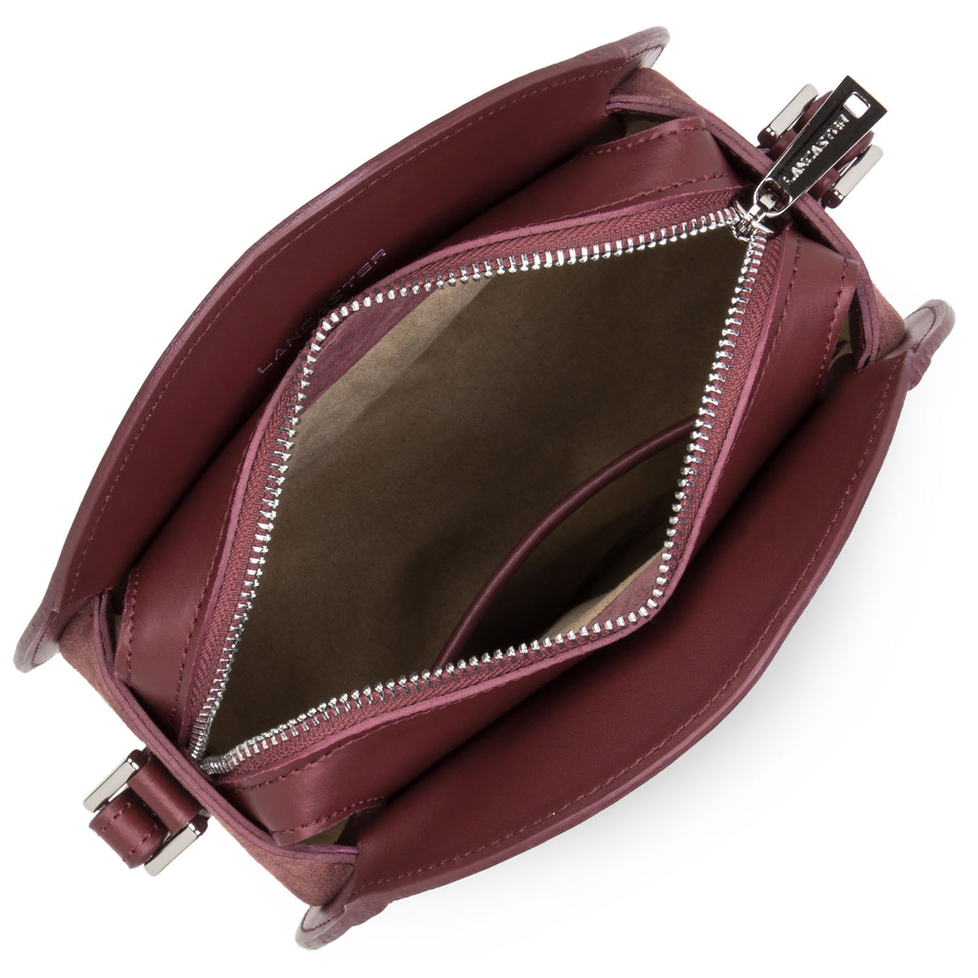 sac rond - smooth lune #couleur_betterave