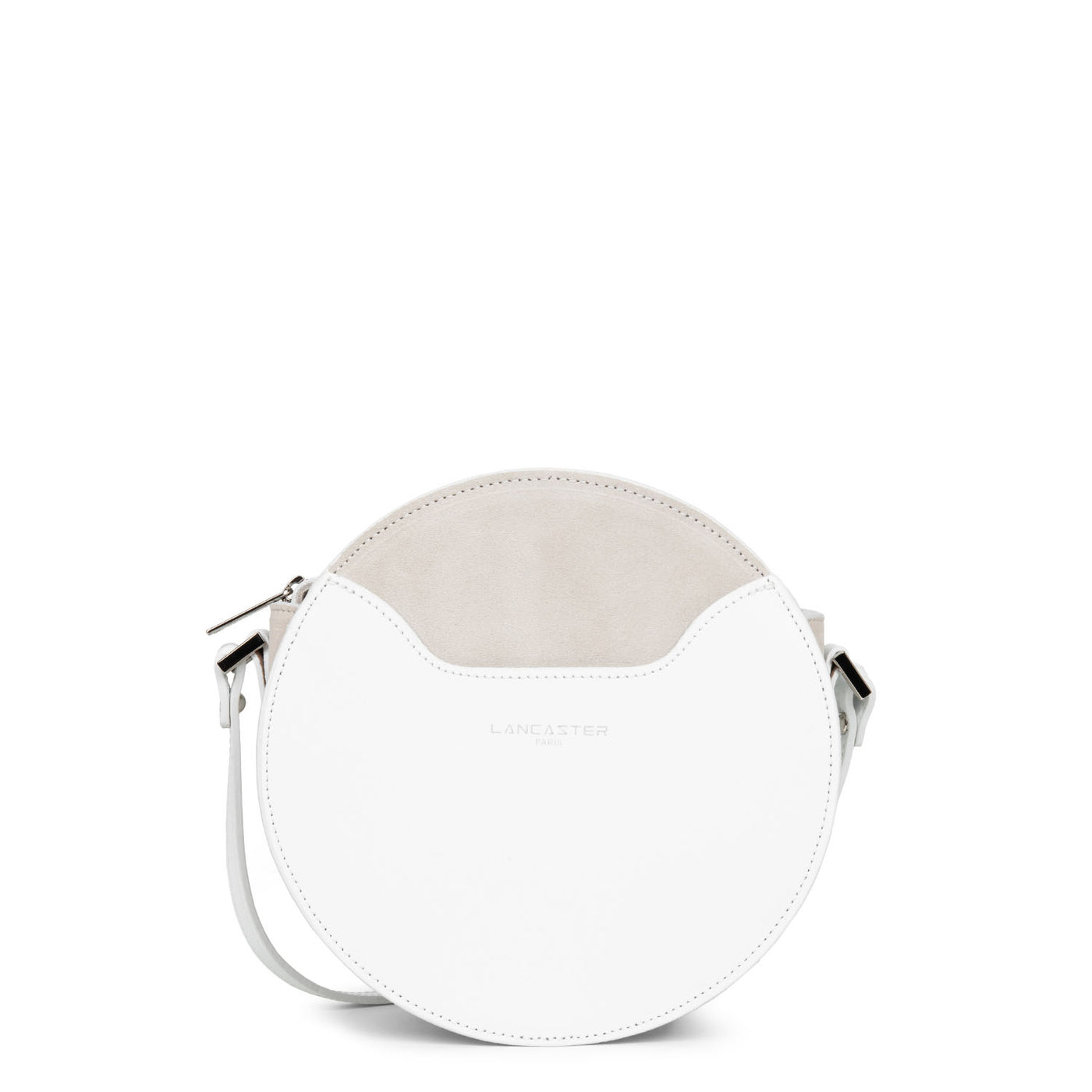 sac rond - smooth lune #couleur_blanc