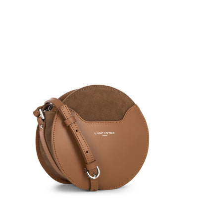 sac rond - smooth lune #couleur_camel