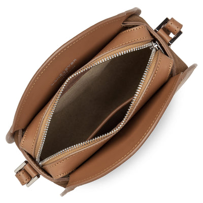 sac rond - smooth lune #couleur_camel
