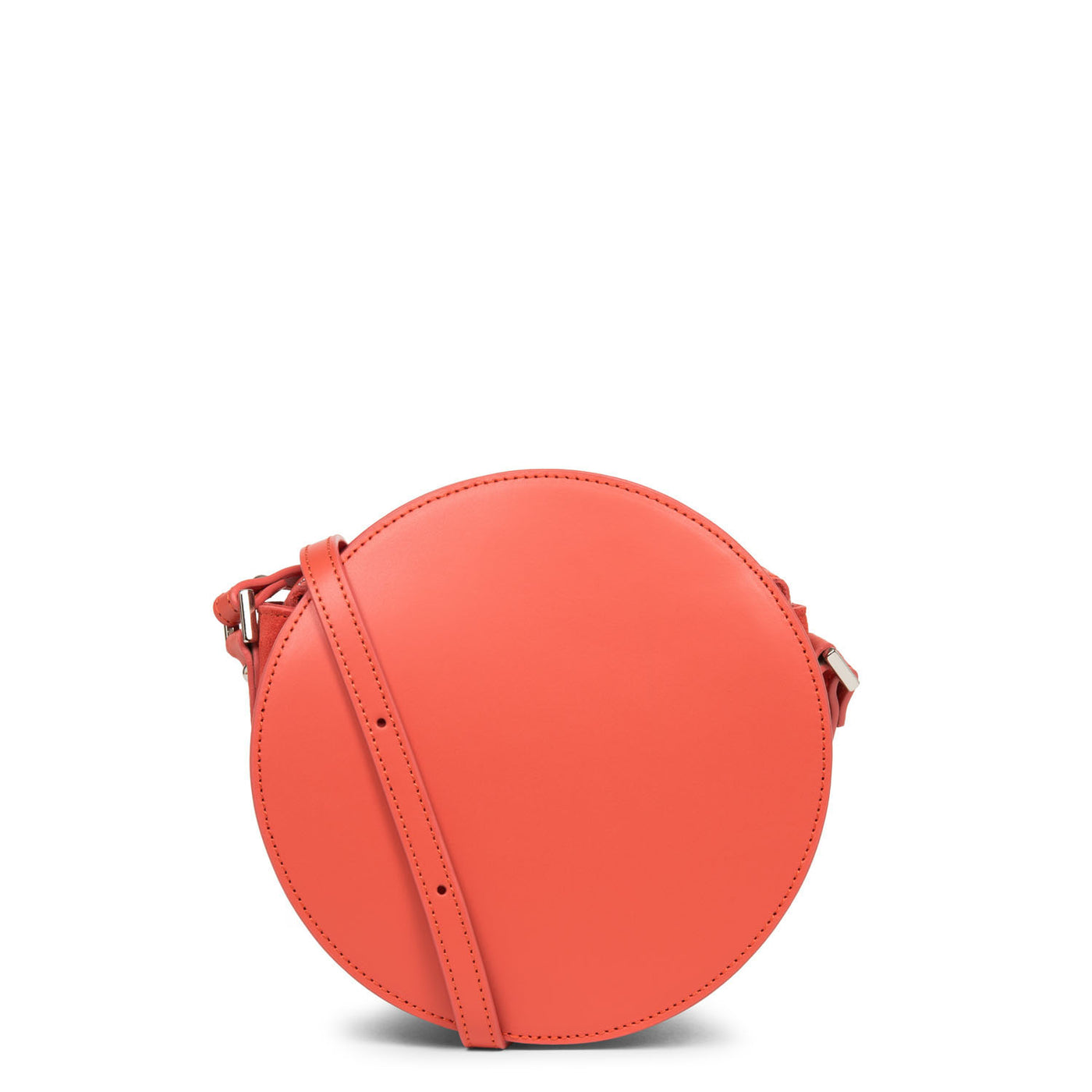 sac rond - smooth lune #couleur_corail