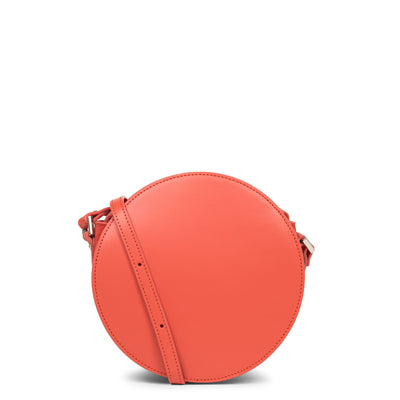 sac rond - smooth lune #couleur_corail