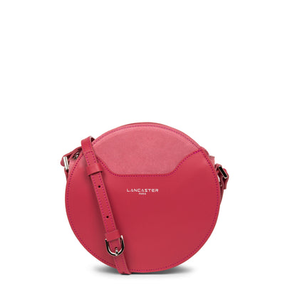 sac rond - smooth lune #couleur_framboise