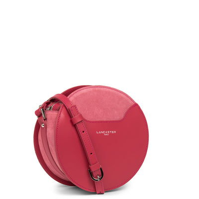 sac rond - smooth lune #couleur_framboise