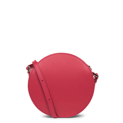 sac rond - smooth lune #couleur_framboise