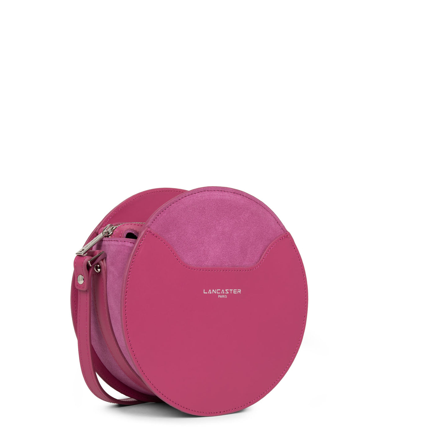 sac rond - smooth lune #couleur_fuxia