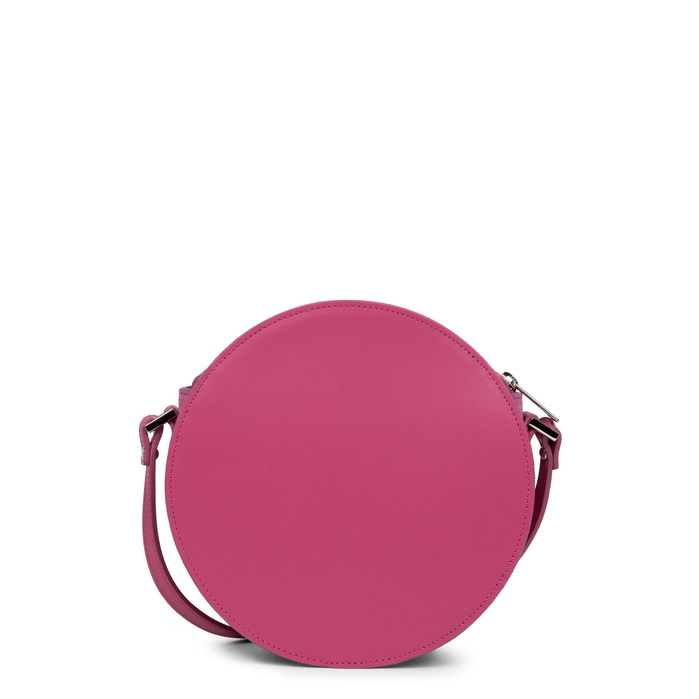 sac rond - smooth lune #couleur_fuxia