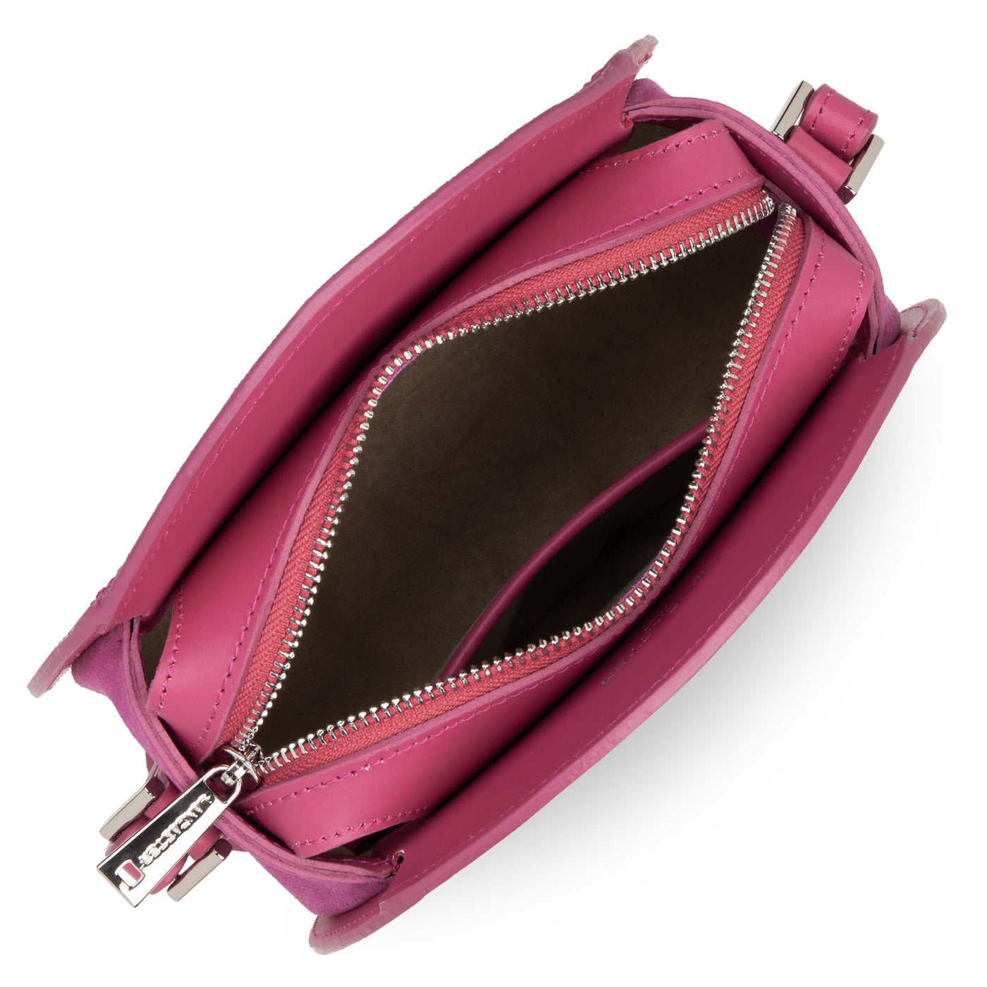 sac rond - smooth lune #couleur_fuxia