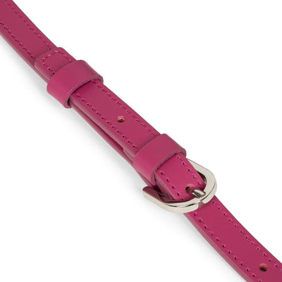 sac rond - smooth lune #couleur_fuxia