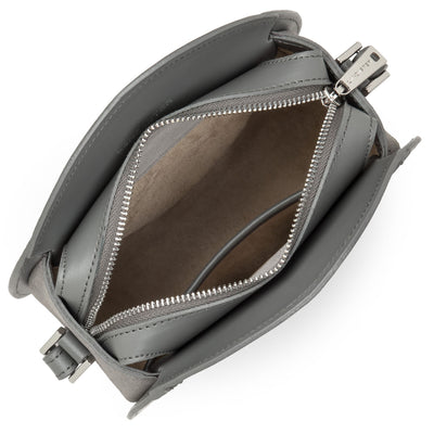 sac rond - smooth lune #couleur_gris