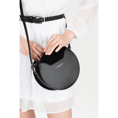 sac rond - smooth lune #couleur_noir