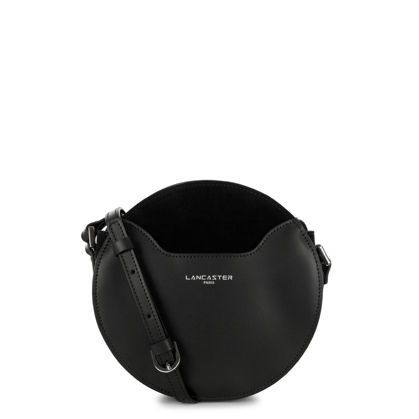 sac rond - smooth lune #couleur_noir