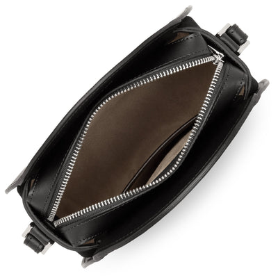 sac rond - smooth lune #couleur_noir