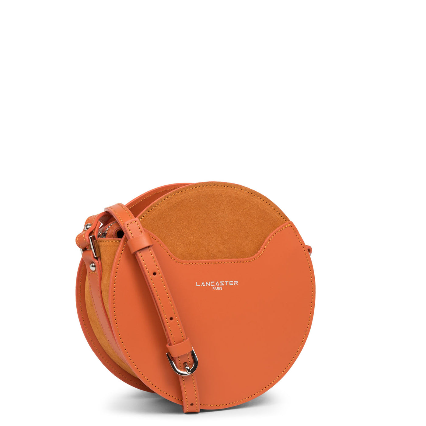 sac rond - smooth lune #couleur_orange