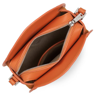 sac rond - smooth lune #couleur_orange