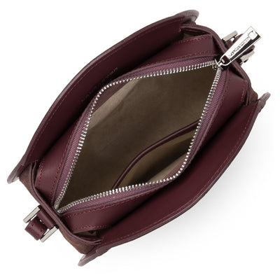 sac rond - smooth lune #couleur_pourpre