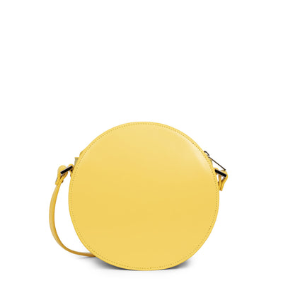 sac rond - smooth lune #couleur_poussin