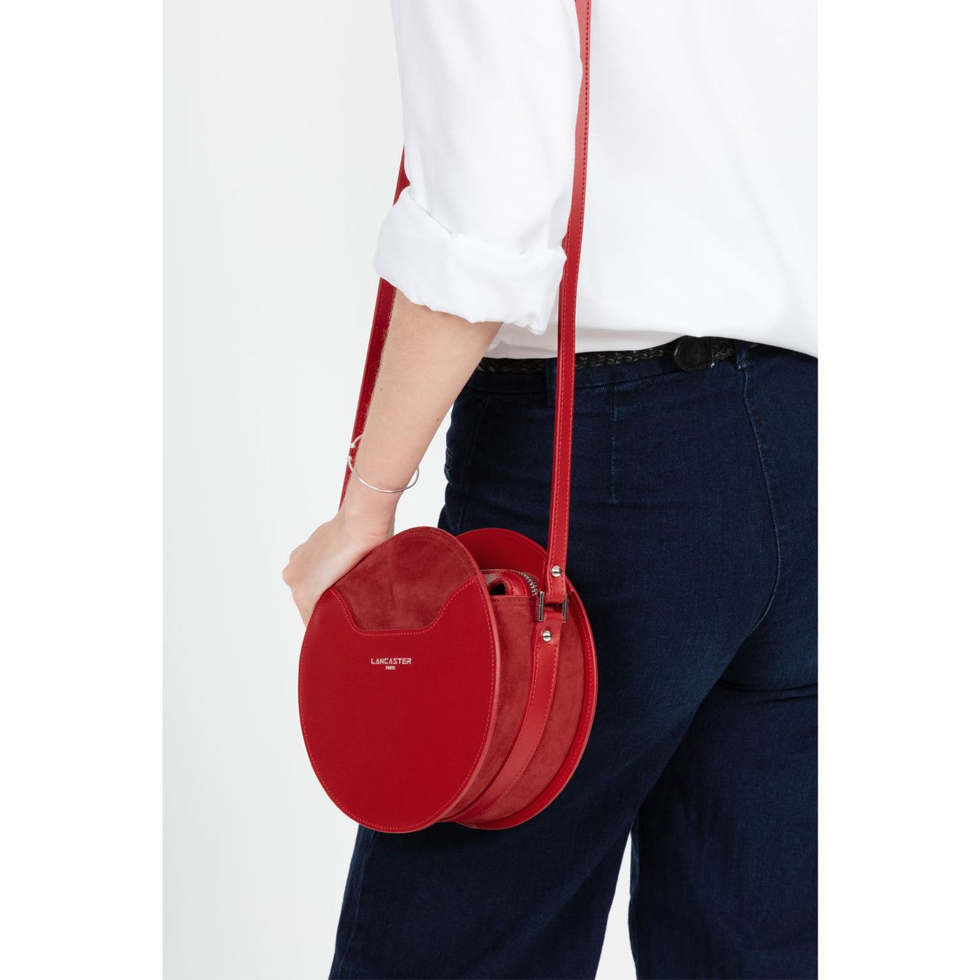 sac rond - smooth lune #couleur_rouge