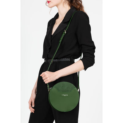 sac rond - smooth lune #couleur_vert-pin