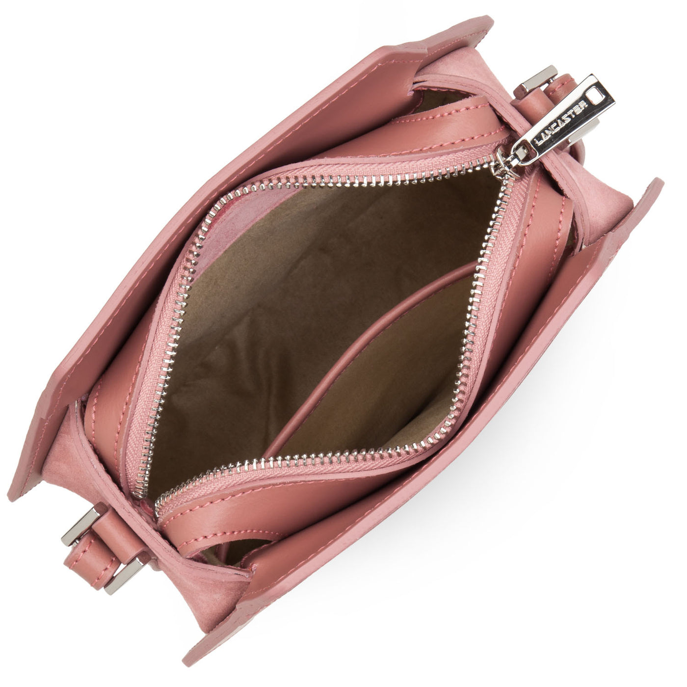 petit sac trotteur - smooth ruche #couleur_rose-cendre