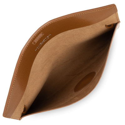 pochette - lucertola #couleur_camel