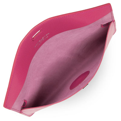 pochette - lucertola #couleur_fuxia