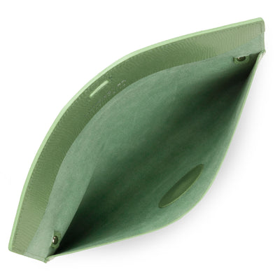 pochette - lucertola #couleur_jade