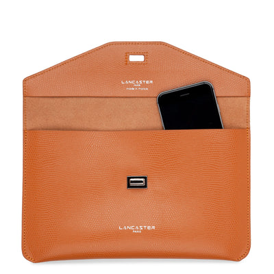 pochette - lucertola #couleur_orange
