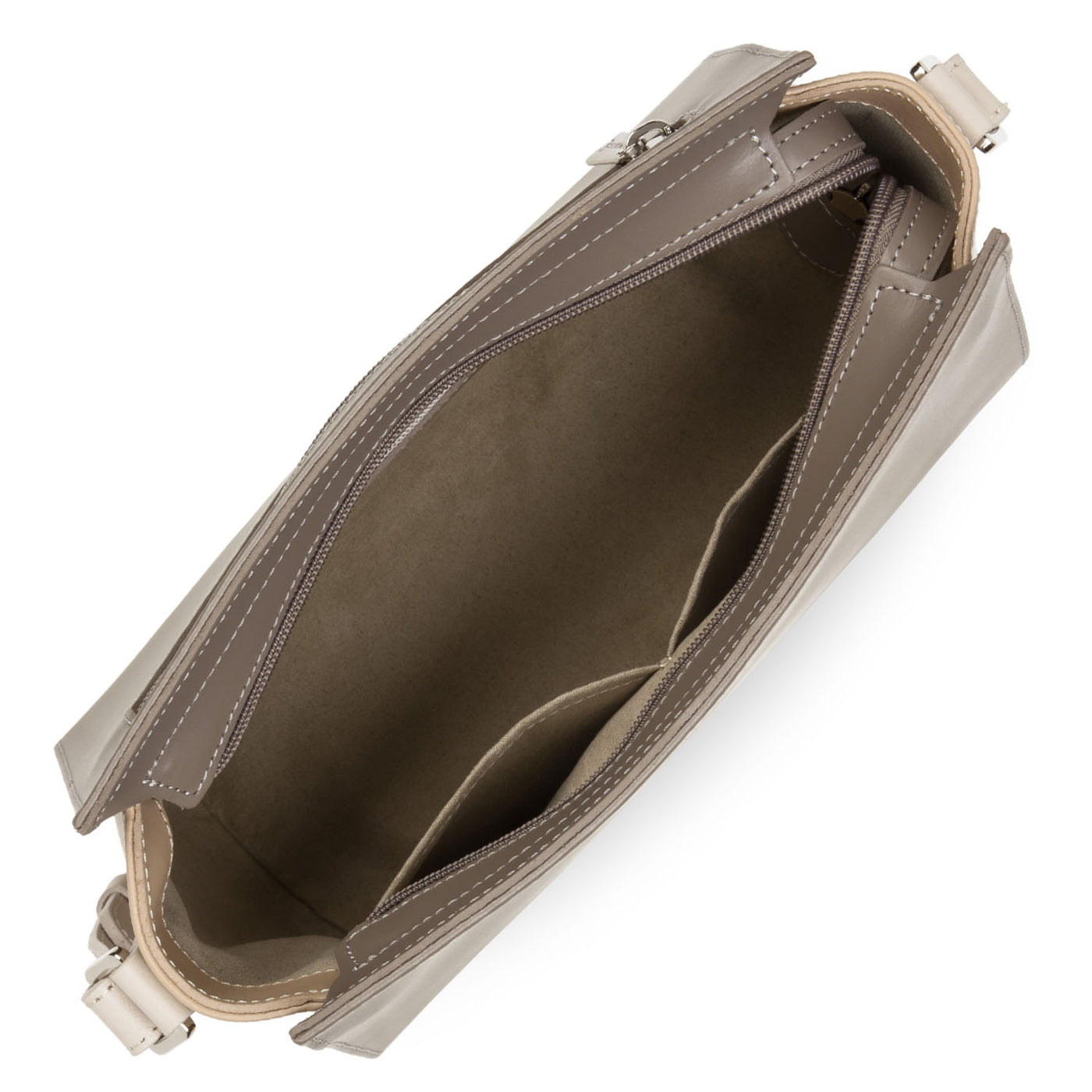 sac trotteur - smooth #couleur_taupe-nude-fonce-galet-rose