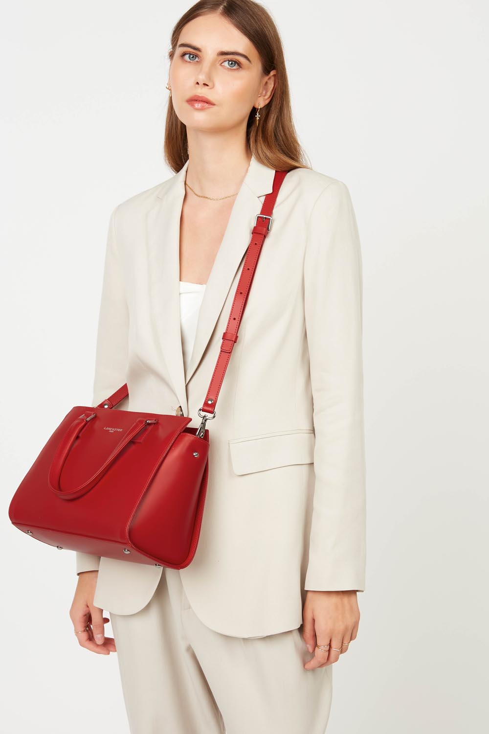 sac à main - smooth #couleur_rouge
