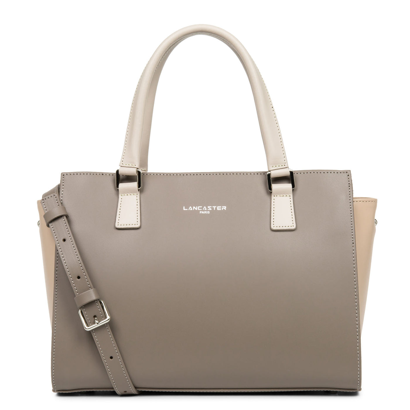 sac à main - smooth #couleur_taupe-nude-fonce-galet-rose