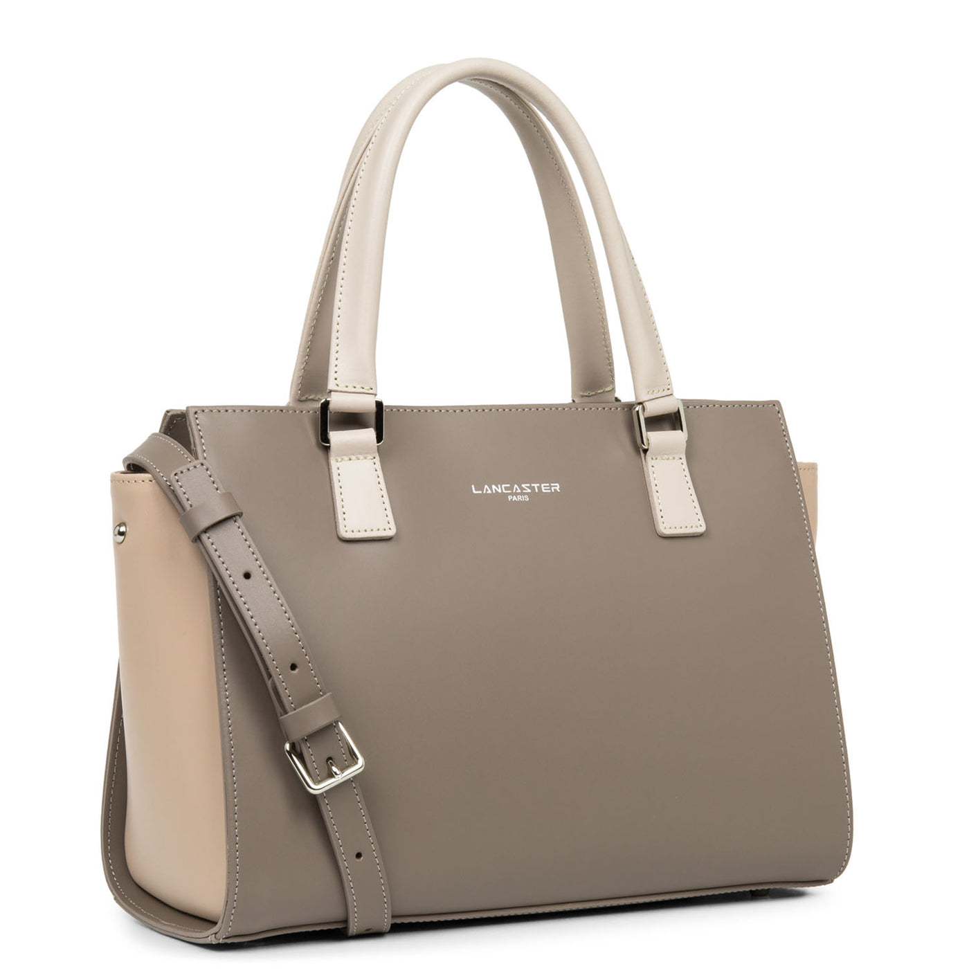 sac à main - smooth #couleur_taupe-nude-fonce-galet-rose