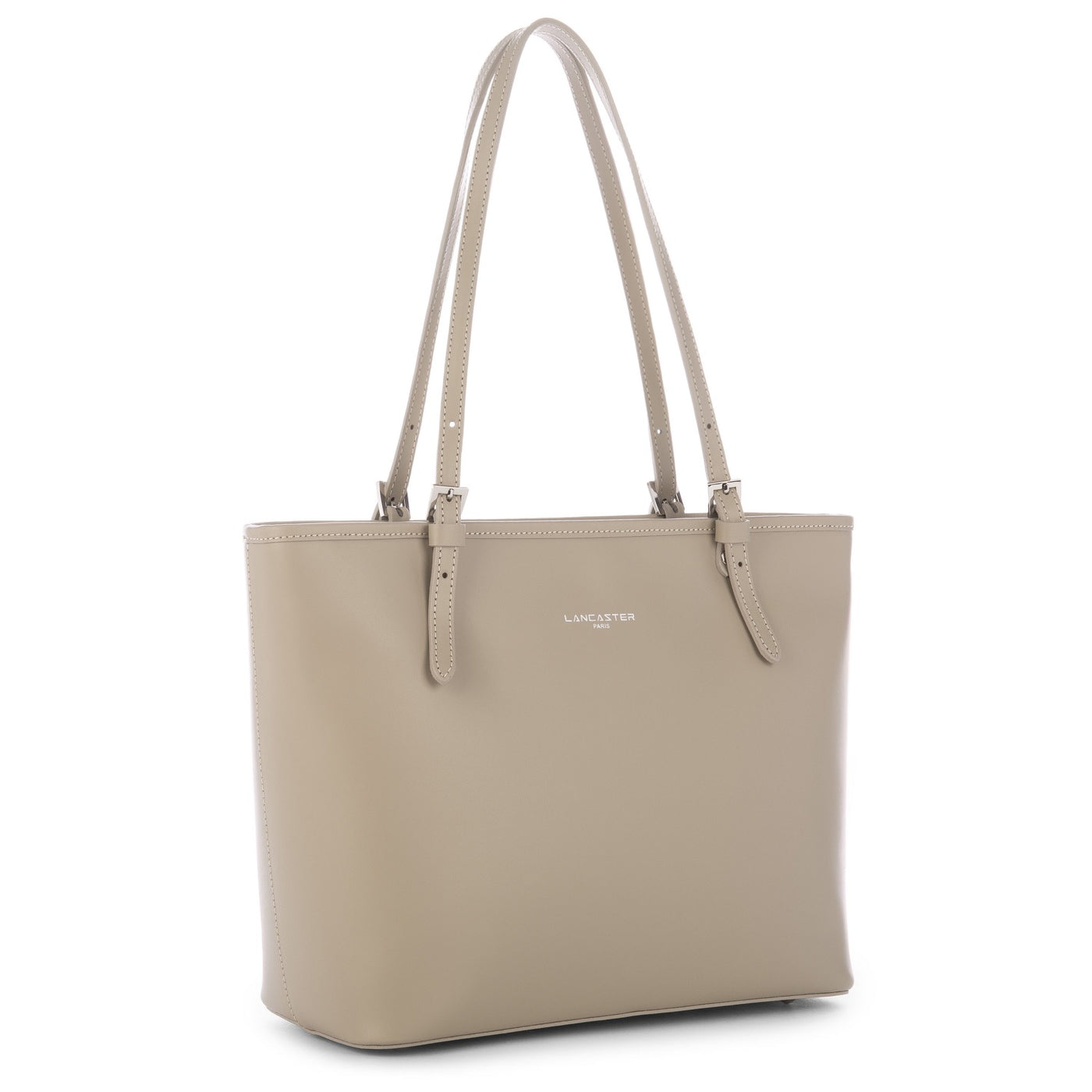 sac cabas épaule - smooth #couleur_galet